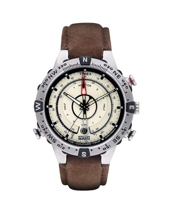 ساعت مچی مردانه تایمکس مدل T2N721 Intelligent Quartz با صفحه کرم و بدنه استیل