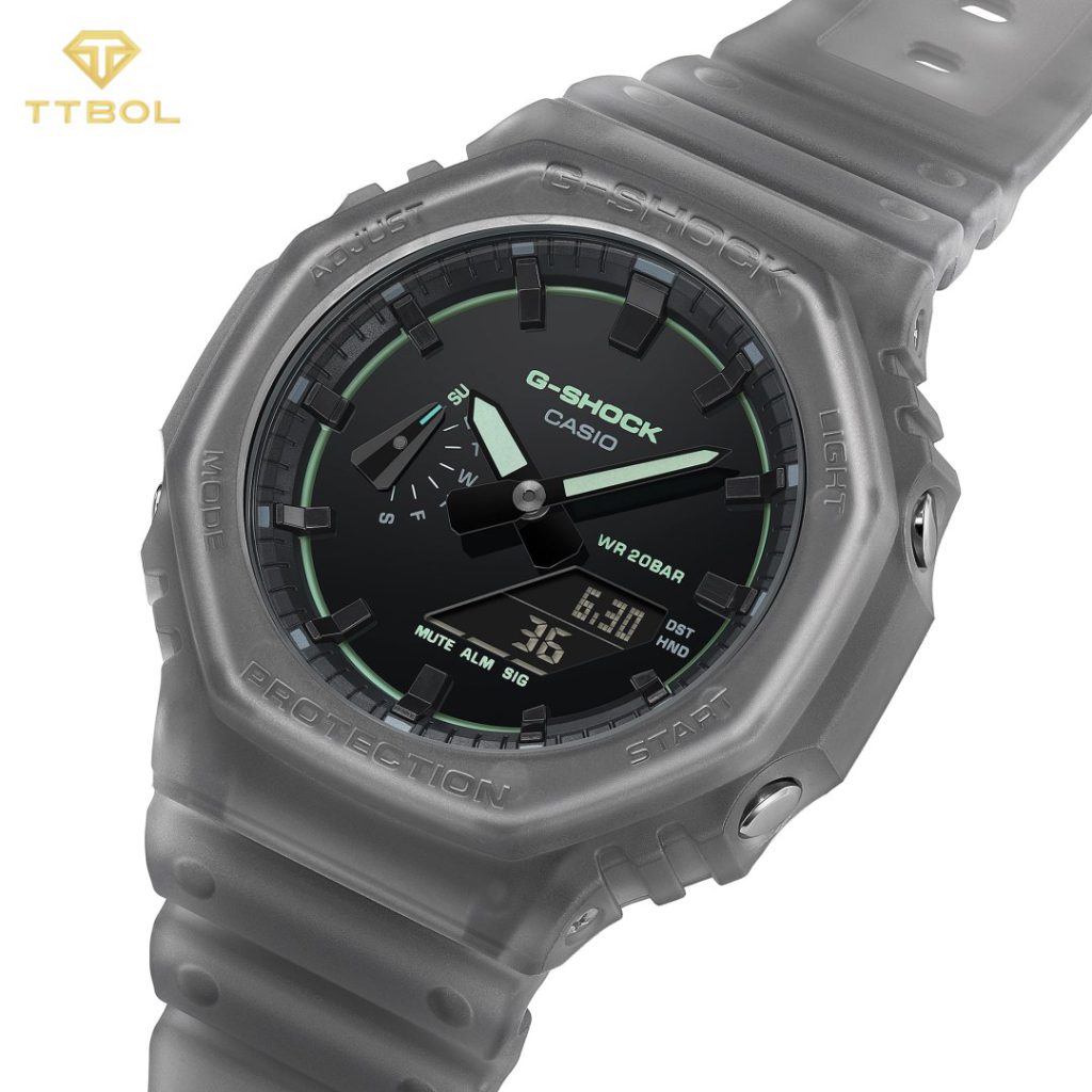 ساعت مچی مردانه کاسیو جیشاک مدل GA-2100K-1ADR