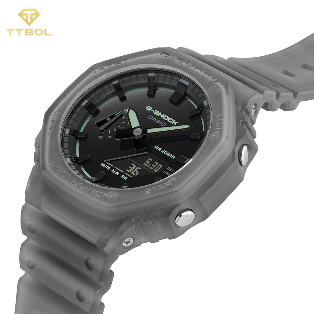 ساعت مچی مردانه کاسیو جیشاک مدل GA-2100K-1ADR