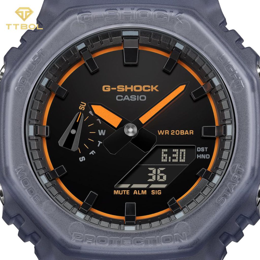 ساعت مچی مردانه کاسیو جیشاک مدل GA-2100K-2ADR