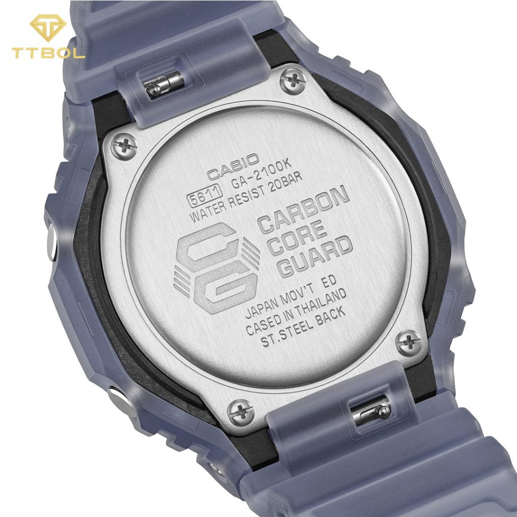 ساعت مچی مردانه کاسیو جیشاک مدل GA-2100K-2ADR