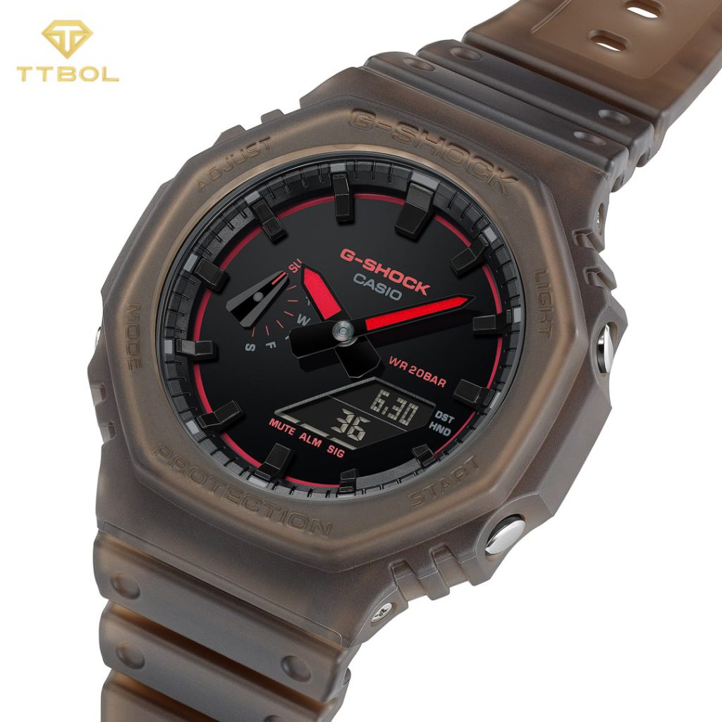 ساعت مچی مردانه کاسیو جیشاک مدل GA-2100K-5ADR