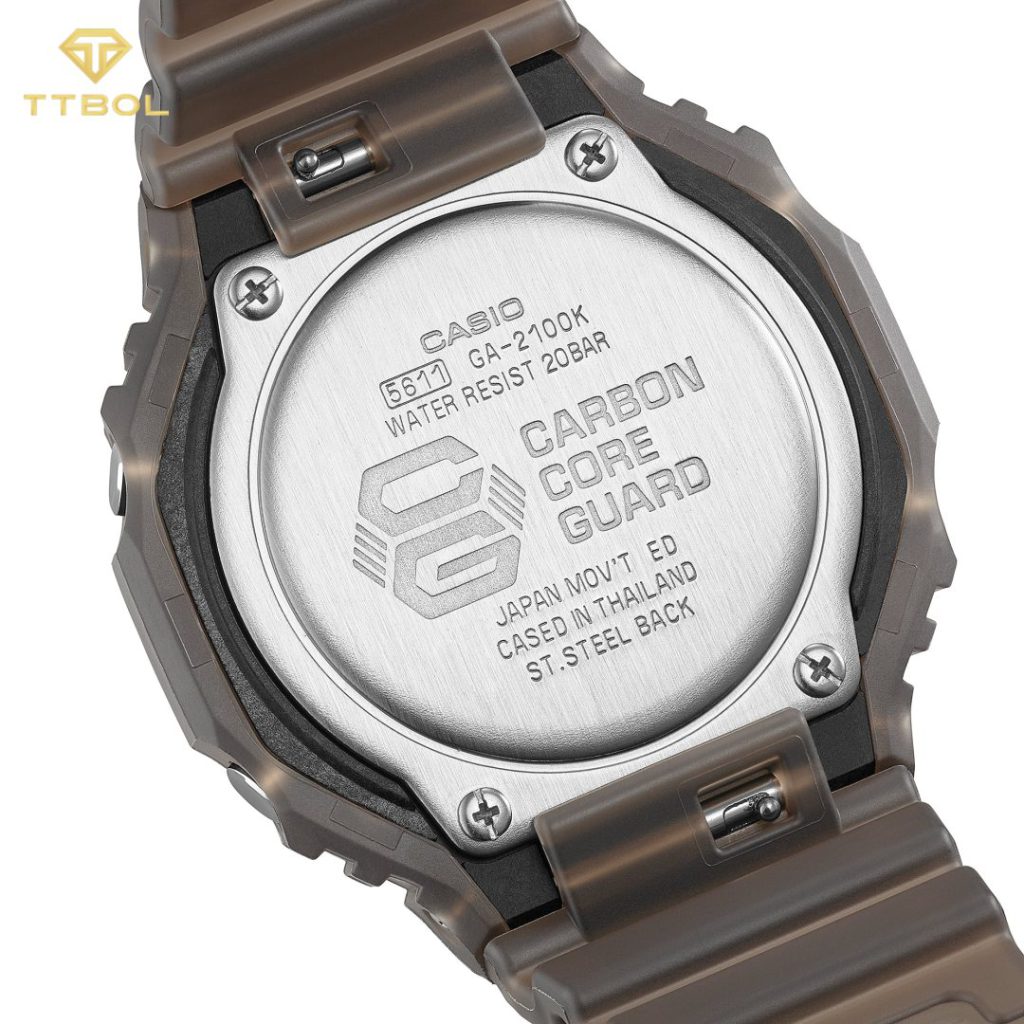 ساعت مچی مردانه کاسیو جیشاک مدل GA-2100K-5ADR