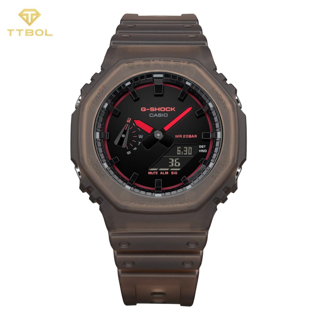 ساعت مچی مردانه کاسیو جیشاک مدل GA-2100K-5ADR