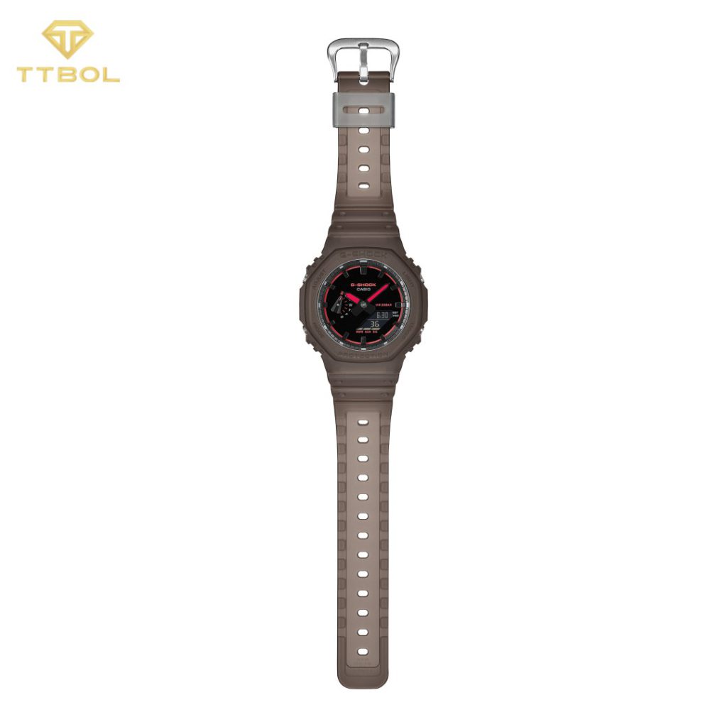 ساعت مچی مردانه کاسیو جیشاک مدل GA-2100K-5ADR