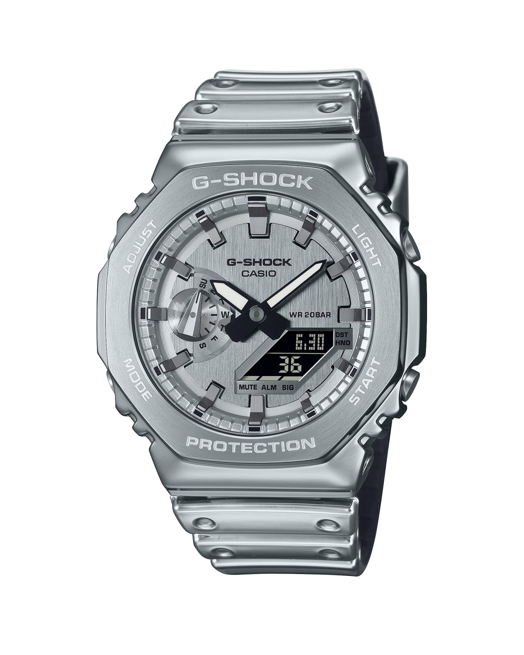 casio-gm-2100ym-8adr ساعت مچی مردانه کاسیو جیشاک CASIO G-SHOCK GM-2100YM-8ADR