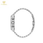 عکس گالری نمای کنار ساعت مچی مردانه دنیل کلین DK.1.14236-2 با بند استیل سیلور