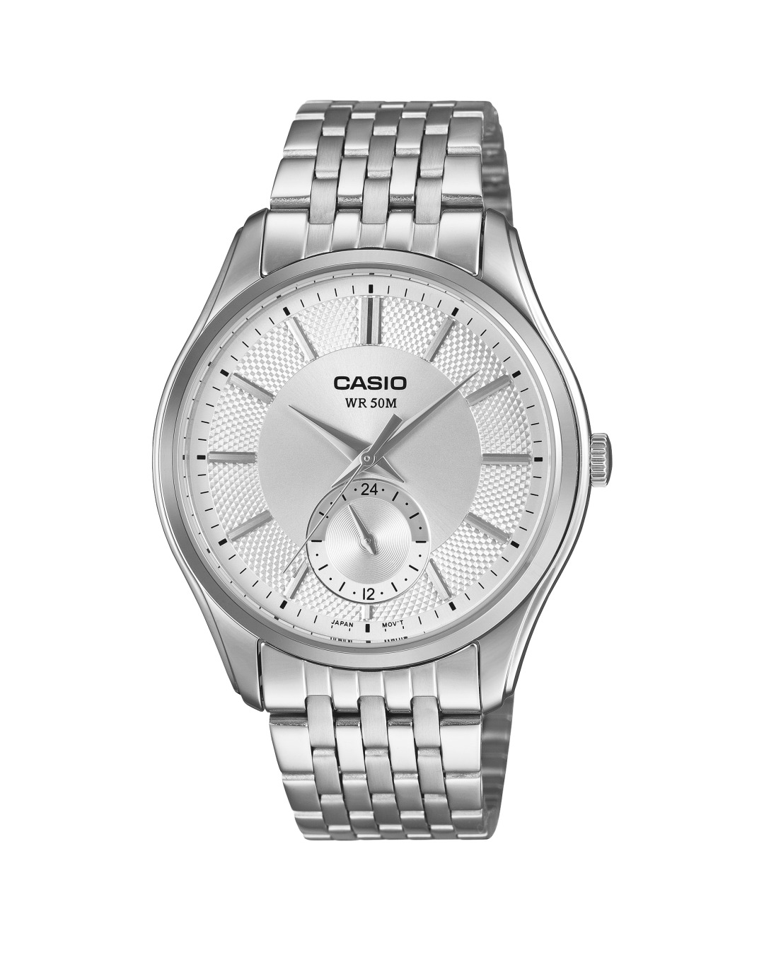 saat-mchi-mardaneh-casio-MTP-B315D-7A ساعت مچی مردانه کاسیو مدل MTP-B315D-7A با بند و صفحه استیل