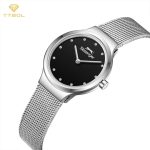ساعت مچی زنانه اسلازنجر مدل SL.09.2587.3.350 بند مش نقرهای 30mm