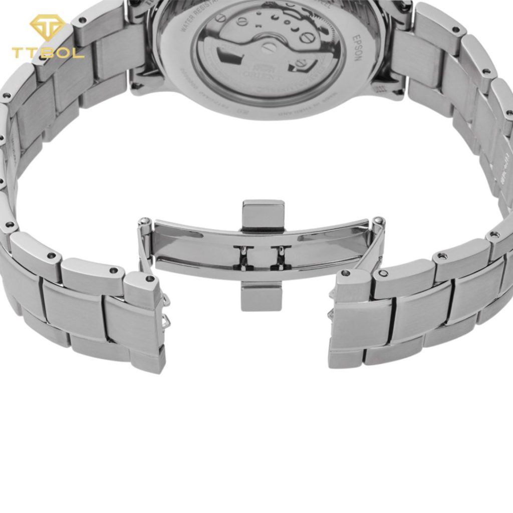 ساعت مچی مردانه اورینت مدل RA-AG0029N30B – نمای جزئیات بند و بدنه