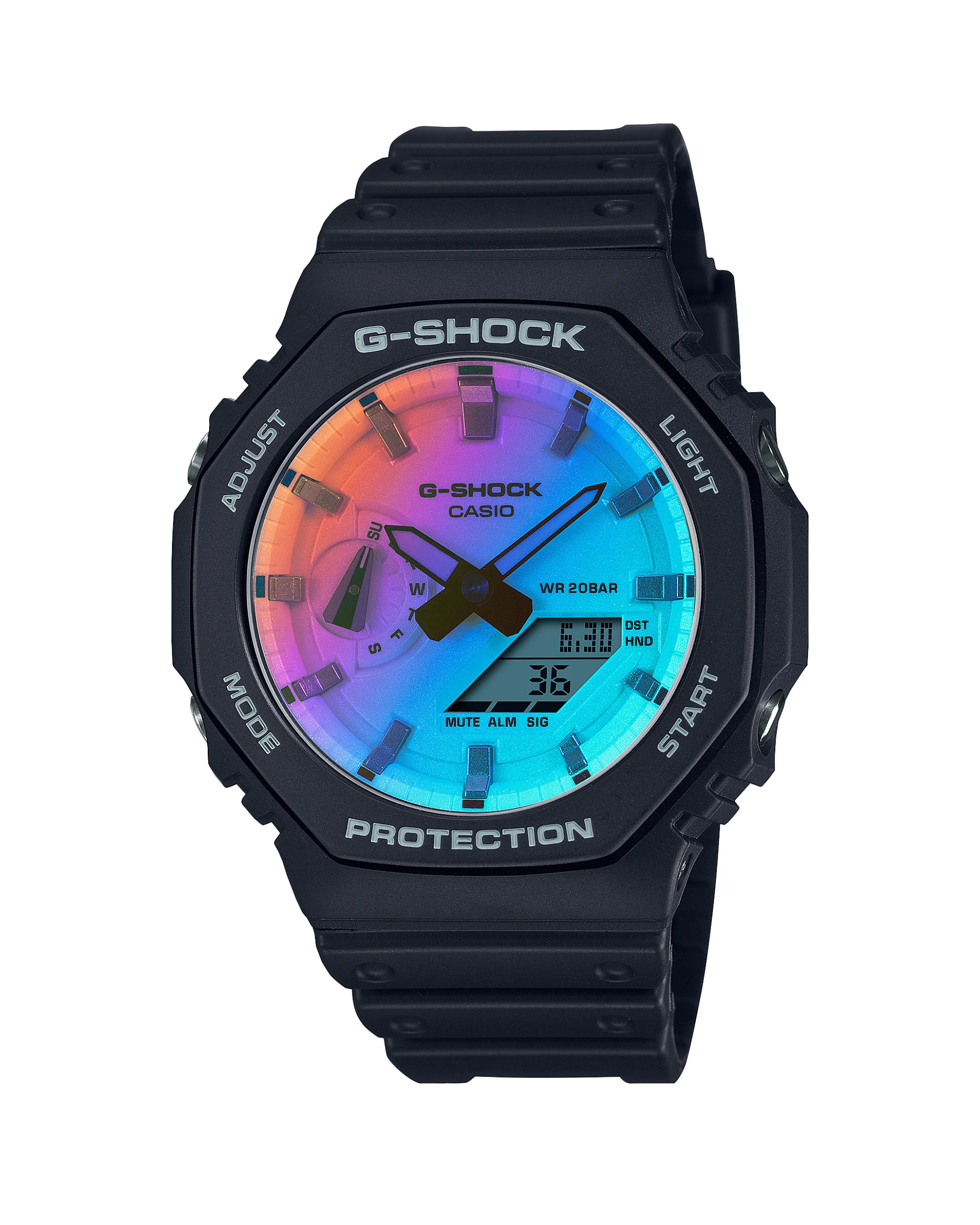ساعت مچی مردانه کاسیو جی‌شاک مدل GA-2100SR-1ADR