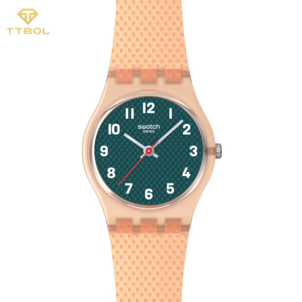 ساعت مچی سواچ SWATCH PEACHY WEAVE LO117 - Image 4