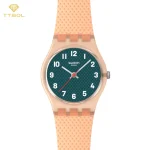 ساعت مچی سواچ SWATCH PEACHY WEAVE LO117 - Image 4