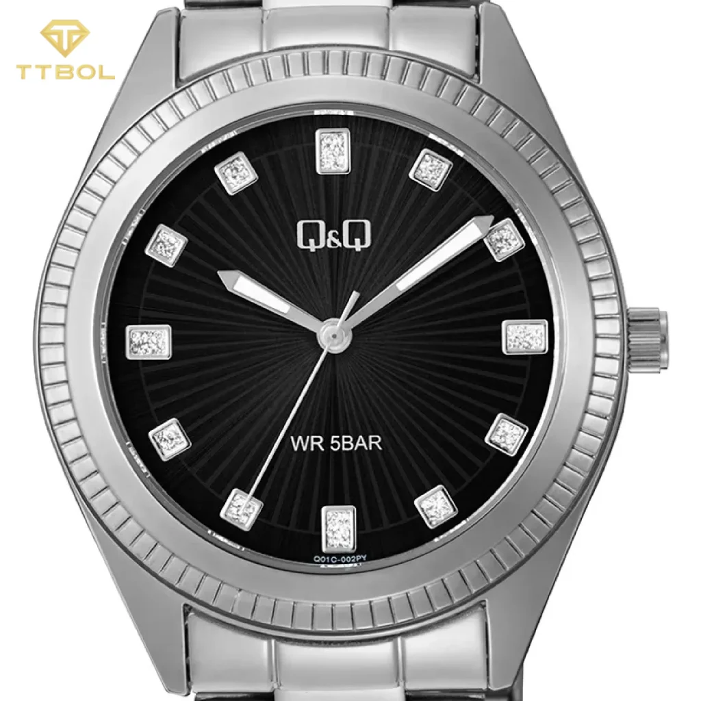 ساعت مچی زنانه کیو اند کیو Q&Q Q01C-002PY - Image 2