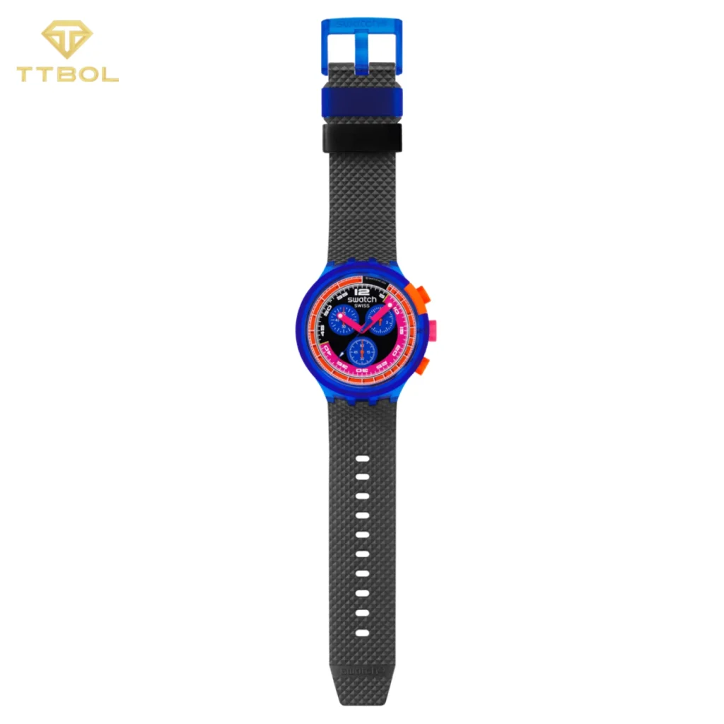 ساعت مچی سواچ SWATCH NEON PARTY TO THE MAX SB06N102 - Image 5