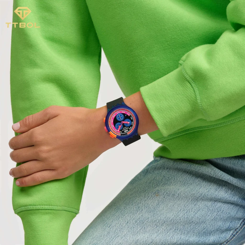 ساعت مچی سواچ SWATCH NEON PARTY TO THE MAX SB06N102 - Image 2