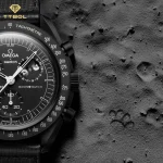 ساعت مچی امگا سواچ MISSION TO THE MOONPHASE NEW MOON OMEGA SWATCH MOONSWATCH SO33B700 - Image 3