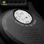 ساعت مچی امگا سواچ MISSION TO THE MOONPHASE NEW MOON OMEGA SWATCH MOONSWATCH SO33B700 - Image 4
