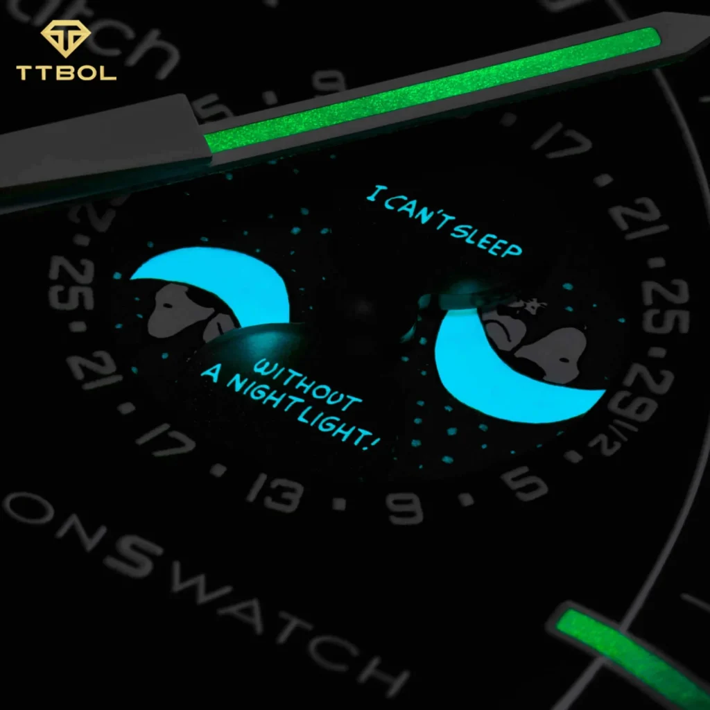 ساعت مچی امگا سواچ MISSION TO THE MOONPHASE NEW MOON OMEGA SWATCH MOONSWATCH SO33B700 - Image 5