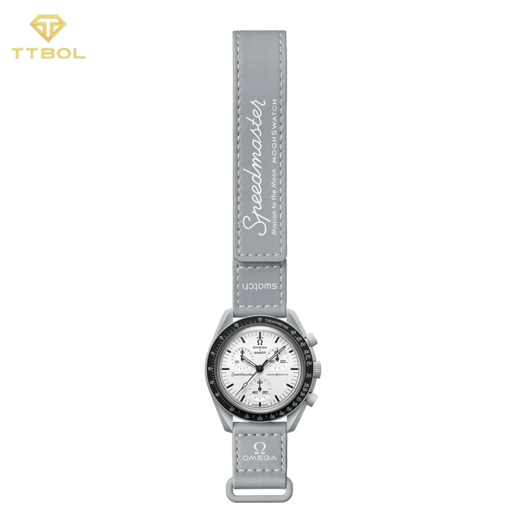 ساعت مچی امگا سواچ 1965 OMEGA SWATCH MOONSWATCH 1965 SO33M106 - Image 7