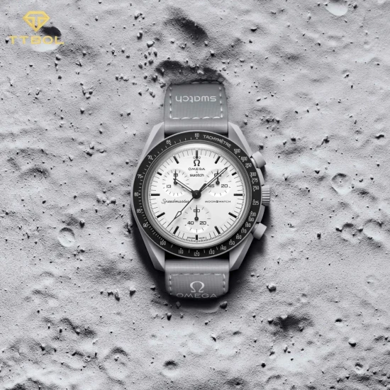 ساعت مچی امگا سواچ 1965 OMEGA SWATCH MOONSWATCH 1965 SO33M106