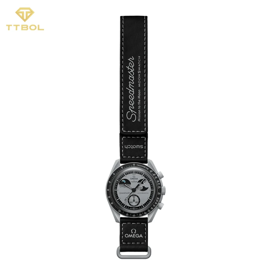 ساعت مچی امگا سواچ MISSION TO EARTHPHASE OMEGA SWATCH MOONSWATCH SO33M700 - Image 8