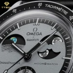 ساعت مچی امگا سواچ MISSION TO EARTHPHASE OMEGA SWATCH MOONSWATCH SO33M700 - Image 3