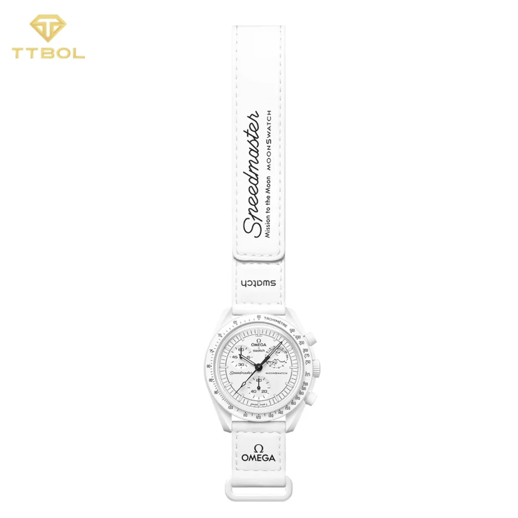 ساعت مچی امگا سواچ اسنوپی OMEGA SWATCH MISSION TO THE MOONPHASE SO33W700 - Image 8