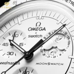 ساعت مچی امگا سواچ اسنوپی OMEGA SWATCH MISSION TO THE MOONPHASE SO33W700 - Image 6