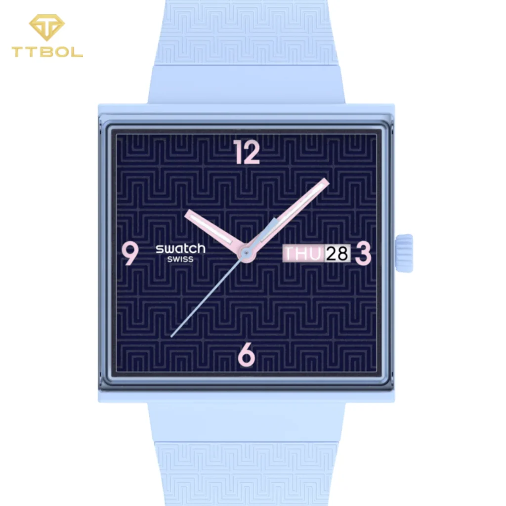 ساعت مچی سواچ SWATCH BRIGHT ANGLE SO34L701 - Image 4