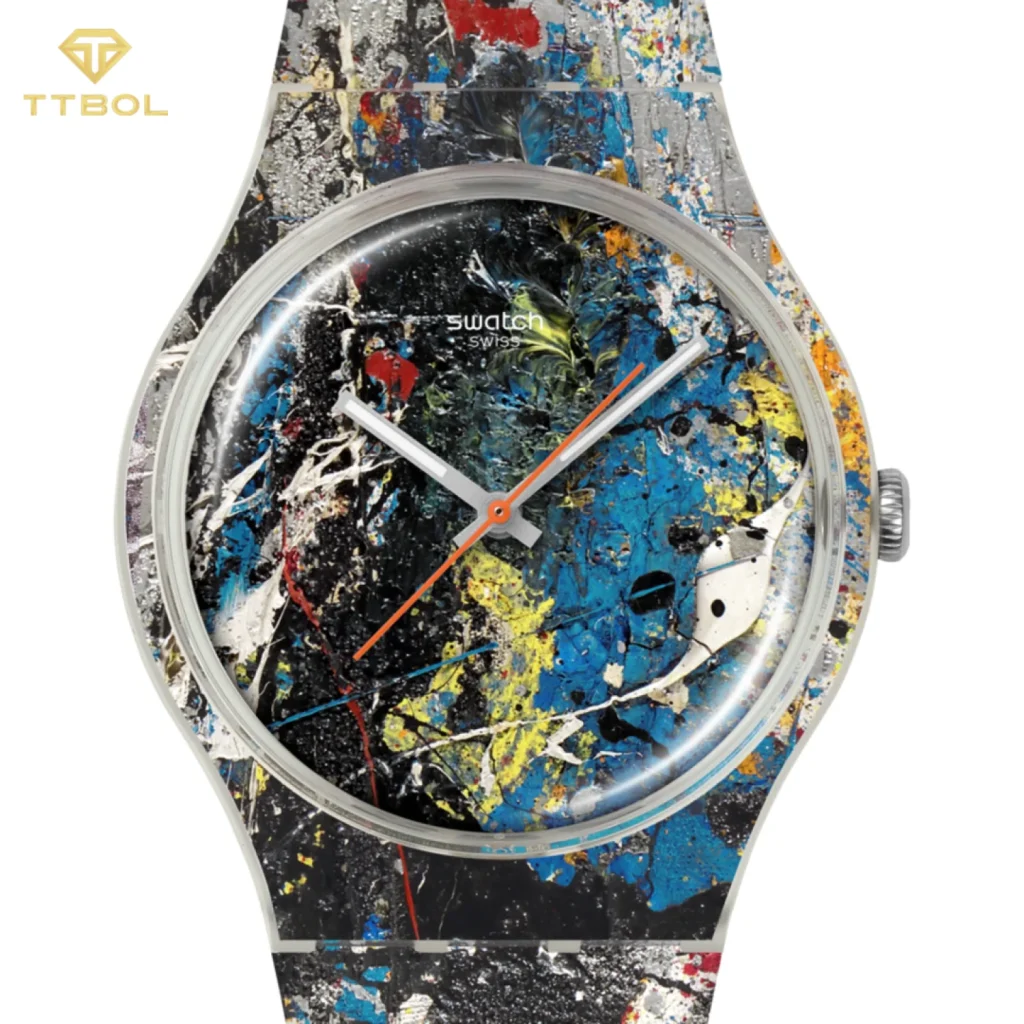 ساعت مچی سواچ SWATCH POLLOCK'S ALCHEMY SUOZ366 - Image 6