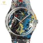 ساعت مچی سواچ SWATCH POLLOCK'S ALCHEMY SUOZ366 - Image 6