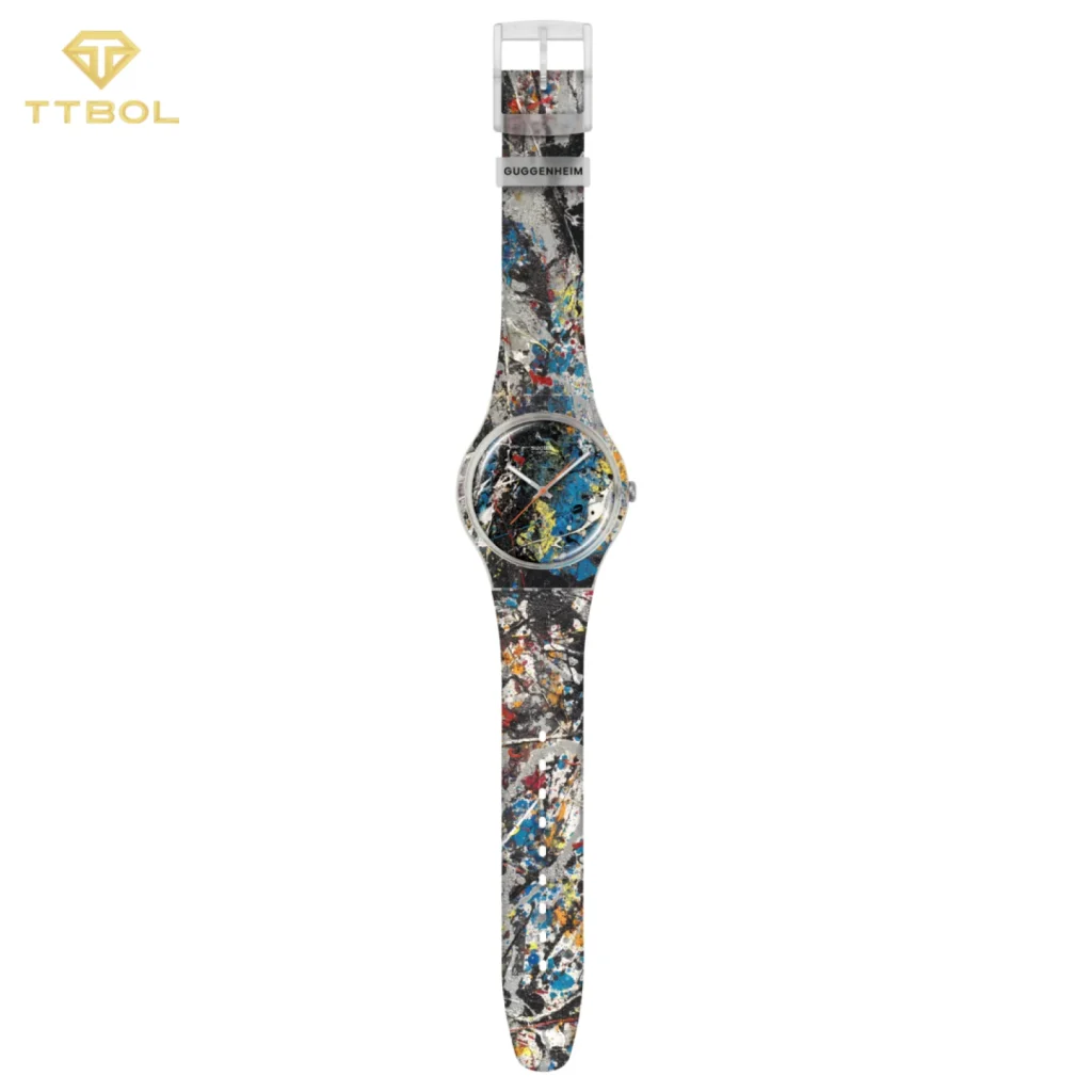 ساعت مچی سواچ SWATCH POLLOCK'S ALCHEMY SUOZ366 - Image 5
