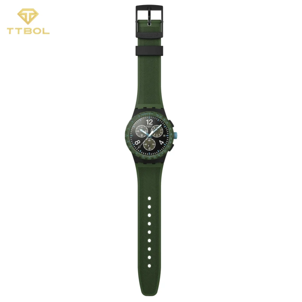 ساعت مچی سواچ SWATCH OLIVE RUSH SUSB421 - Image 5