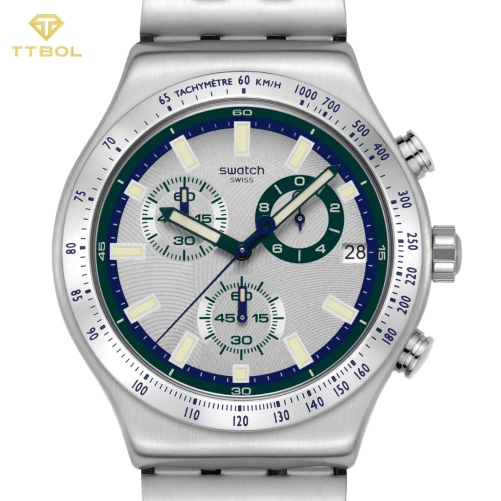 ساعت مچی سواچ SWATCH MIDNIGHT IN THE MIRROR YVS539G - Image 4