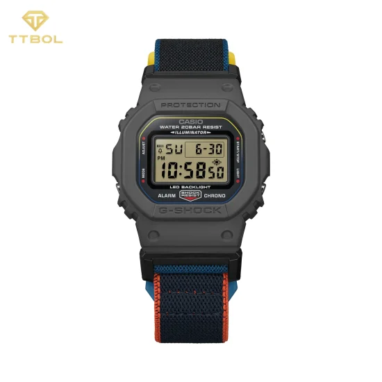 ساعت مچی مردانه کاسیو جی شاک مدل DW-5600MNC-8A2DR