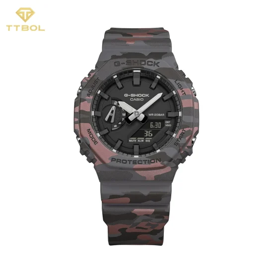 ساعت مچی مردانه کاسیو جی شاک مدل GA-2100CM-8ADR