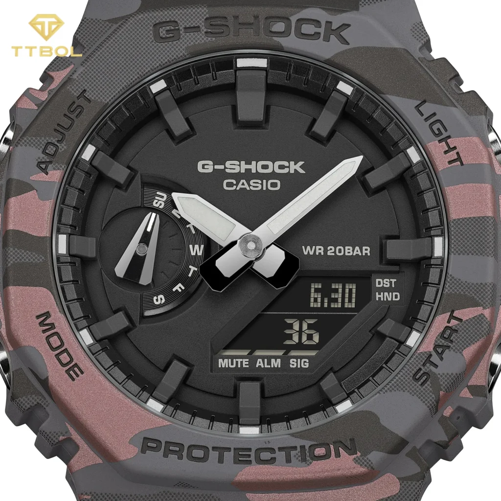 ساعت مچی مردانه کاسیو جی شاک مدل GA-2100CM-8ADR