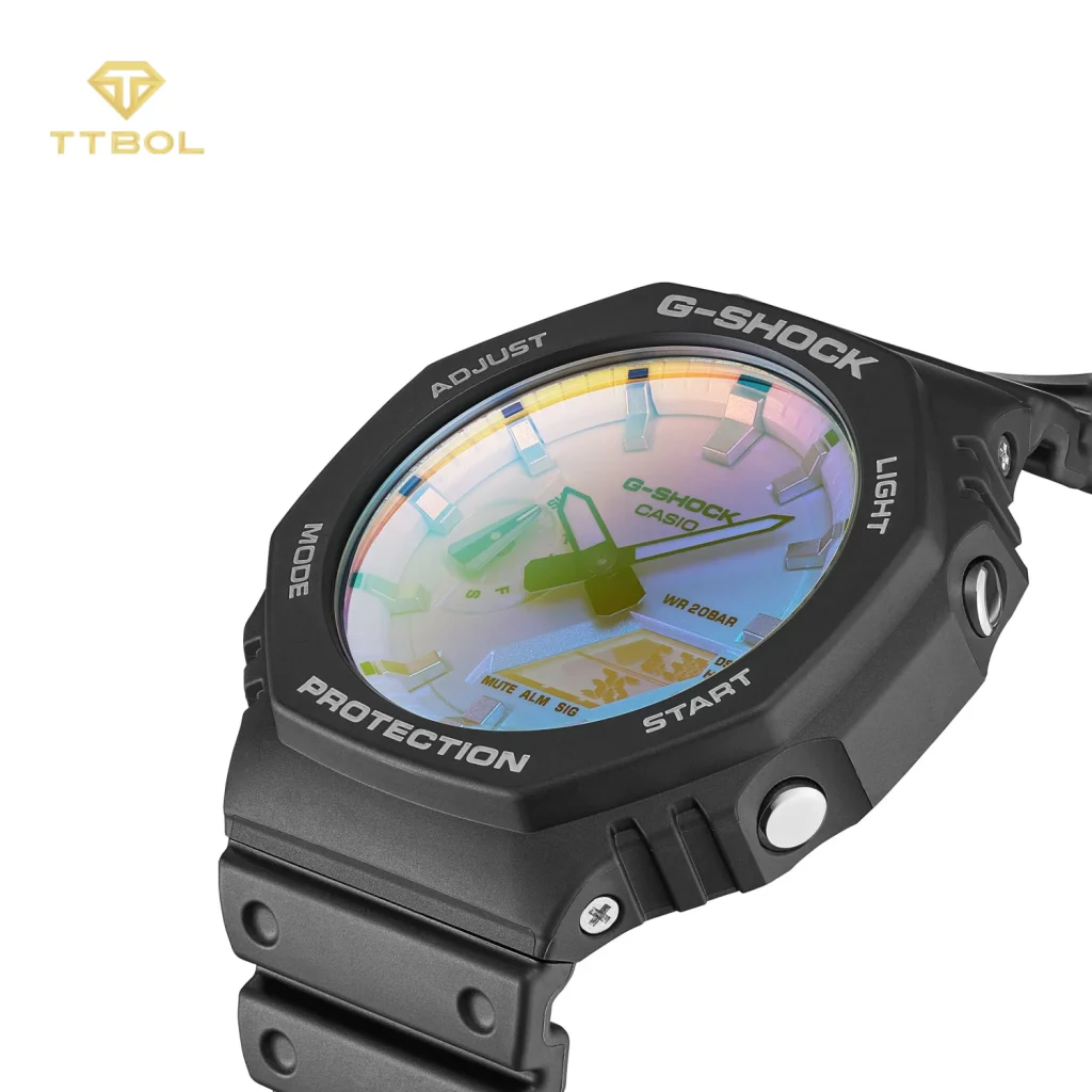 ساعت مچی مردانه کاسیو جی‌شاک مدل GA-2100SR-1ADR