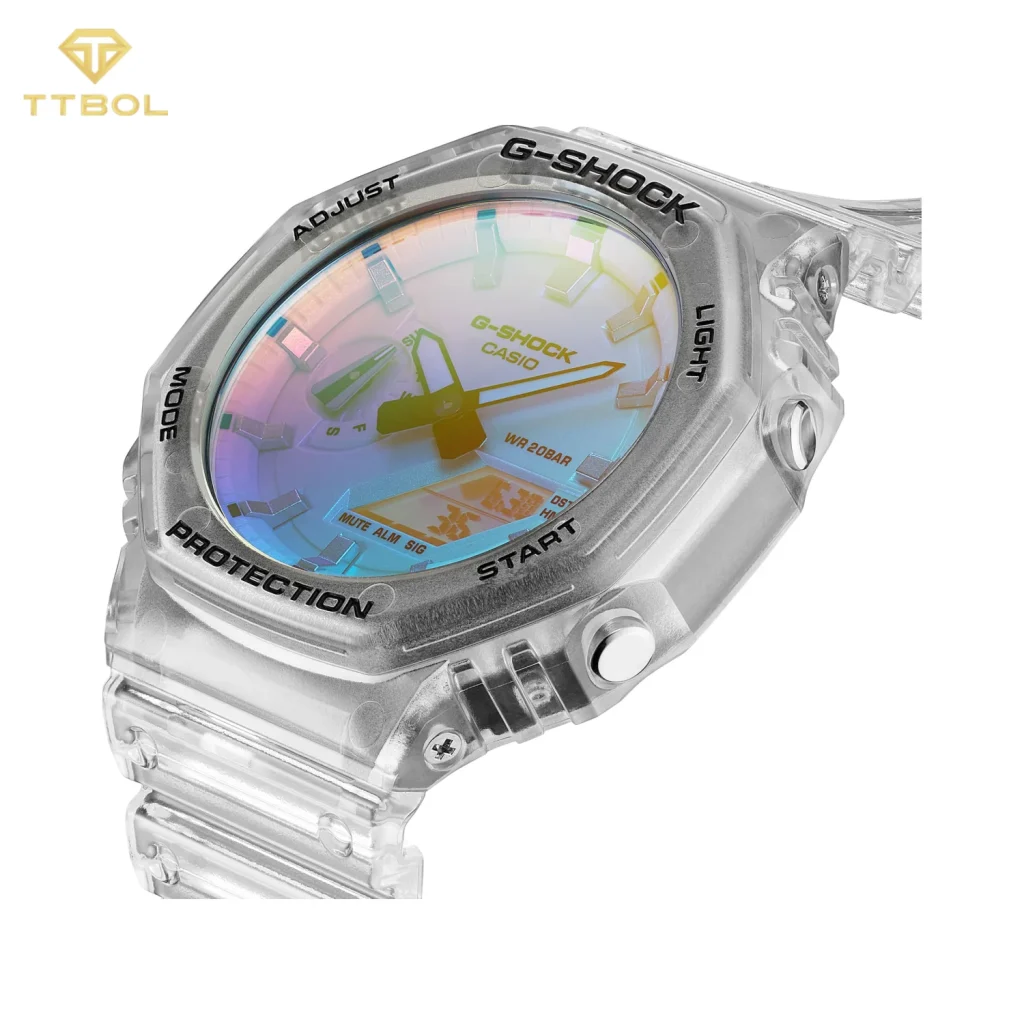 ساعت مچی مردانه کاسیو جی‌شاک مدل GA-2100SRS-7ADR