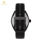 ساعت مچی مردانه تایمکس مدل TW2W42300 Trend Urban Pop با صفحه مشکی و نشانگرهای آبی