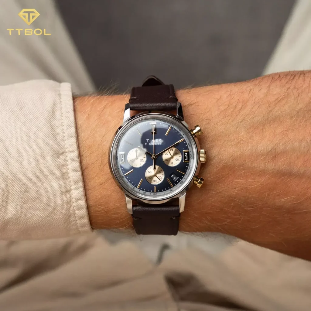 ساعت مچی مردانه تایمکس مدل TW2W60400 Marlin Quartz Chronograph