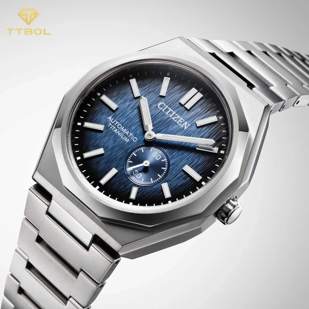ساعت مچی مردانه سیتیزن CITIZEN مدل NK5020-58M — کلوزآپ
