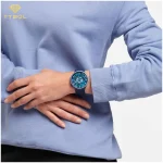 ساعت مچی سواچ SB01N101 روی مچ 2