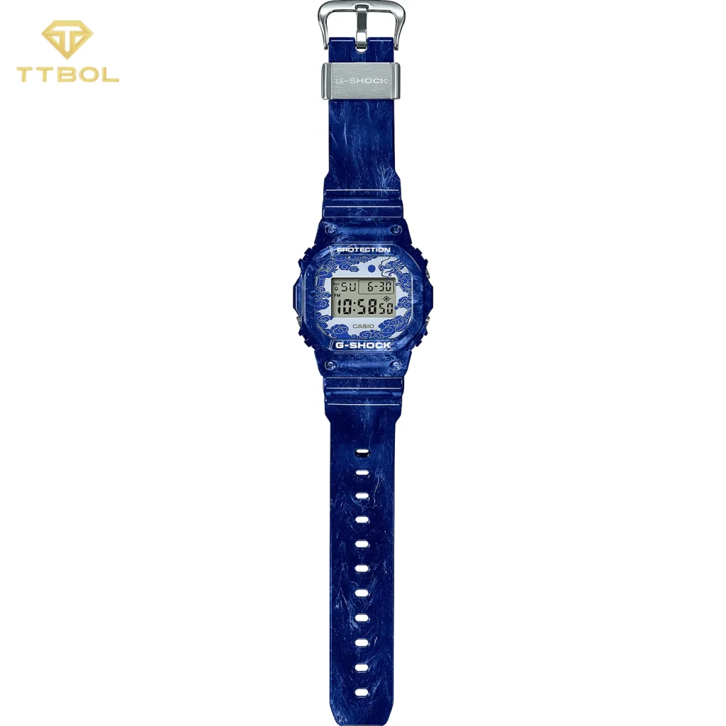 ساعت مچی مردانه کاسیو جی شاک DW-5600BWP-2D