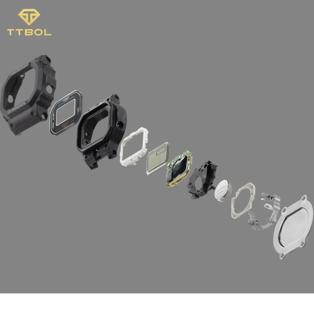 ساعت مچی مردانه کاسیو جی شاک مدل DWN-5600-1DR