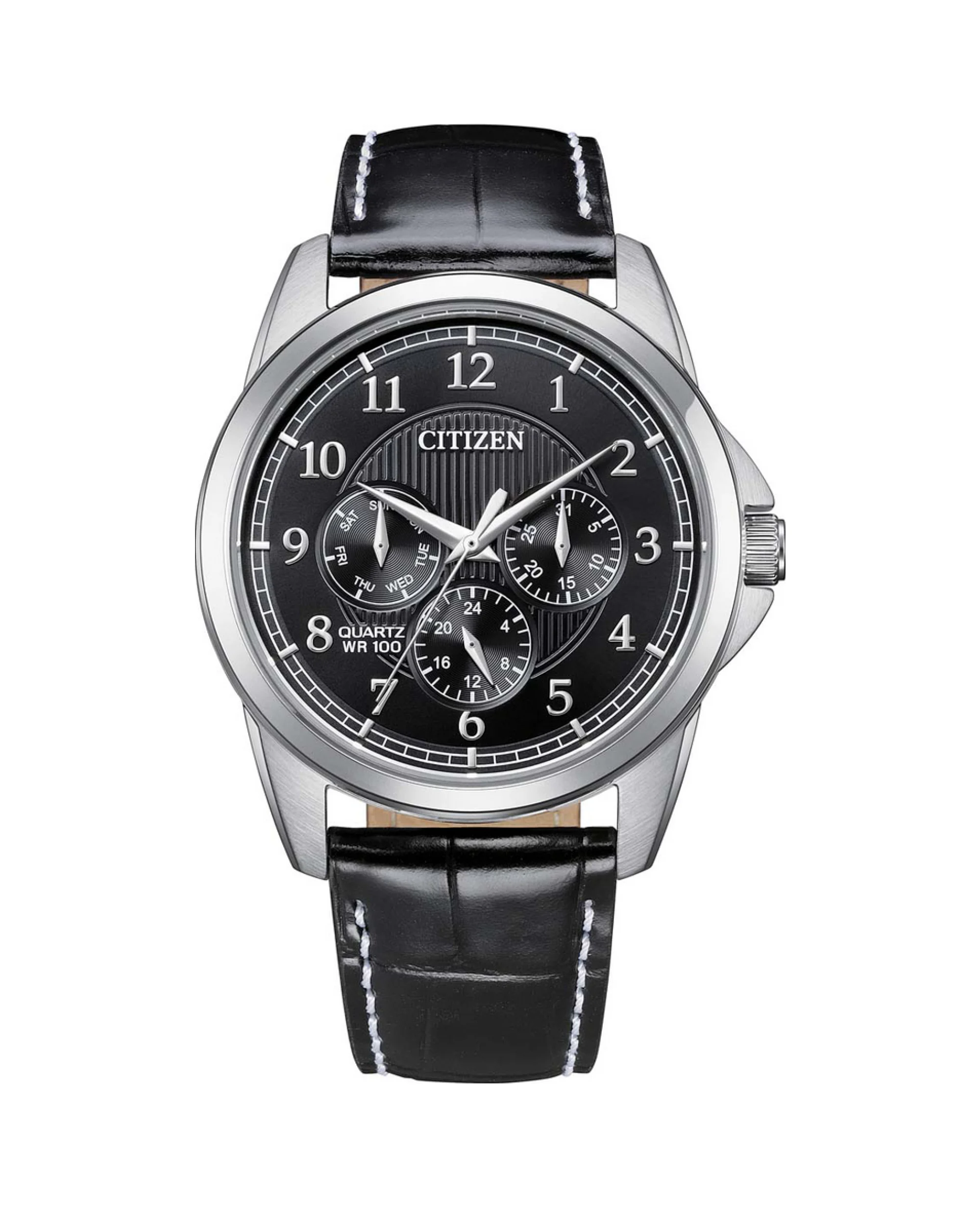citizen-ag8341-04e-front-view ساعت مچی مردانه سیتیزن CITIZEN AG8341-04E - نمای روبرو