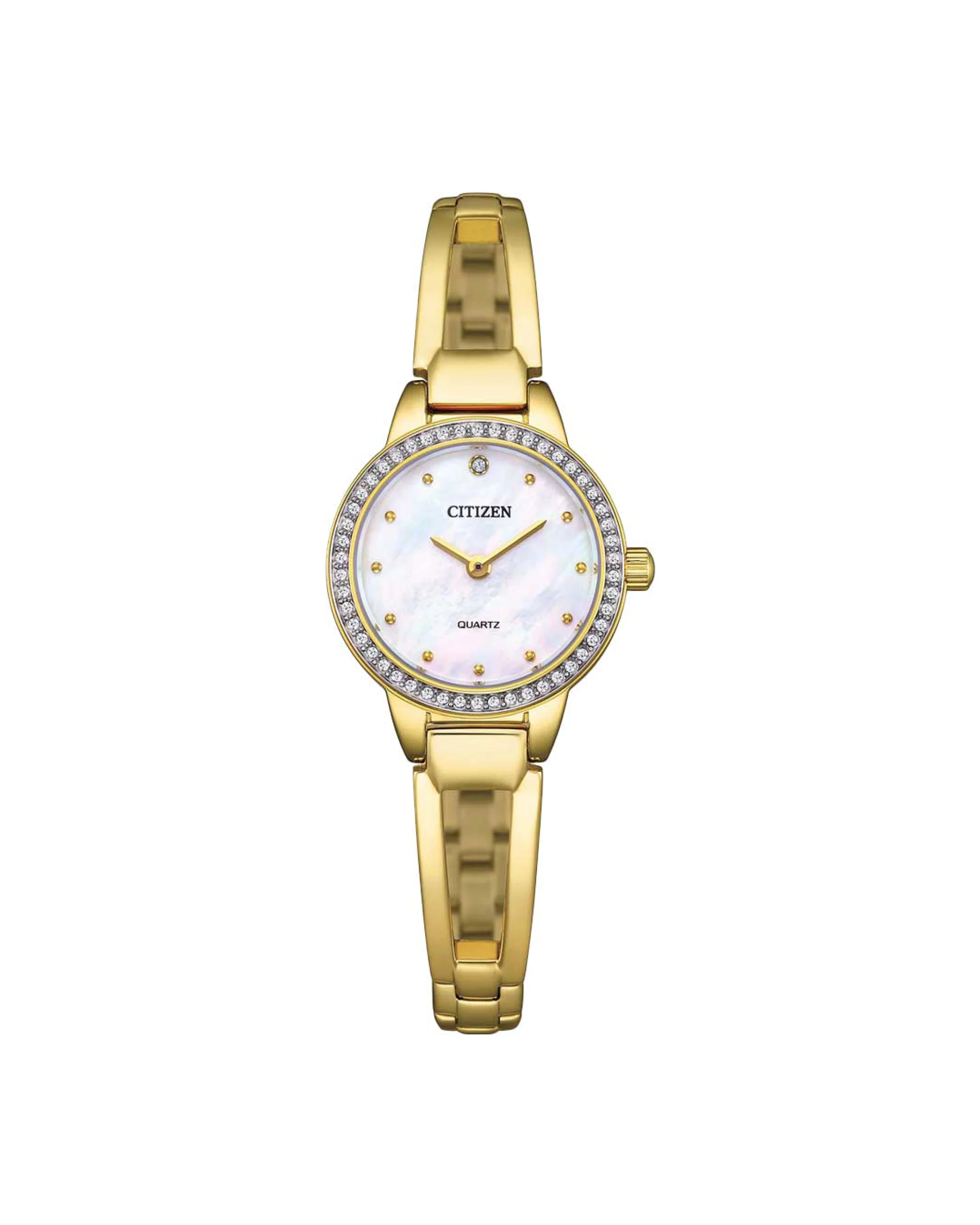 citizen-ez7012-85d-front-view ساعت مچی زنانه سیتیزن CITIZEN EZ7012-85D - نمای روبرو