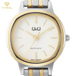 ساعت مچی زنانه کیو اند کیو Q&Q مدل Q51C-002PY، موومنت کوارتز ژاپنی