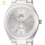 ساعت مچی مردانه کیو اند کیو Q&Q مدل S35A-001VY، موومنت کوارتز ژاپنی